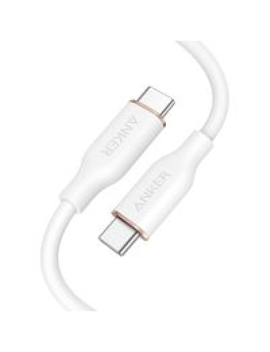 Anker PowerLine III Flow USB-C to USB-C 6ft Cable B2B - UN (excluded CN, Europe) W (A8553H21)