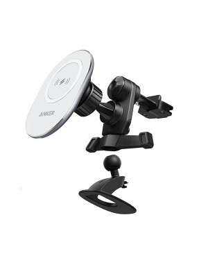 Anker PowerWave Magnetic Charging Car Mount B2B - UN (excluded CN, Europe) Black+White (A2931HW1)