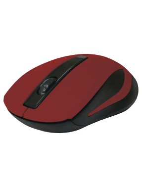 MM-605 Wireless optical mouse, red,3 buttons,1200dpi